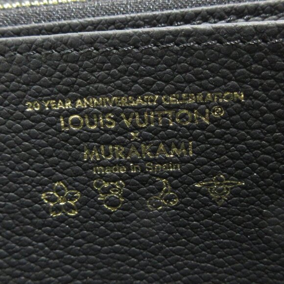 Auth LOUIS VUITTON LV x TM Zippy Wallet M14160 Noir Monogram Panda - Long Wallet - Picture 5 of 12